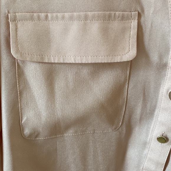 NWT Ivanka Trump pale pink blouse - Picture 3 of 5